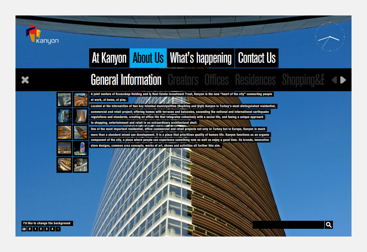Kanyon Website
