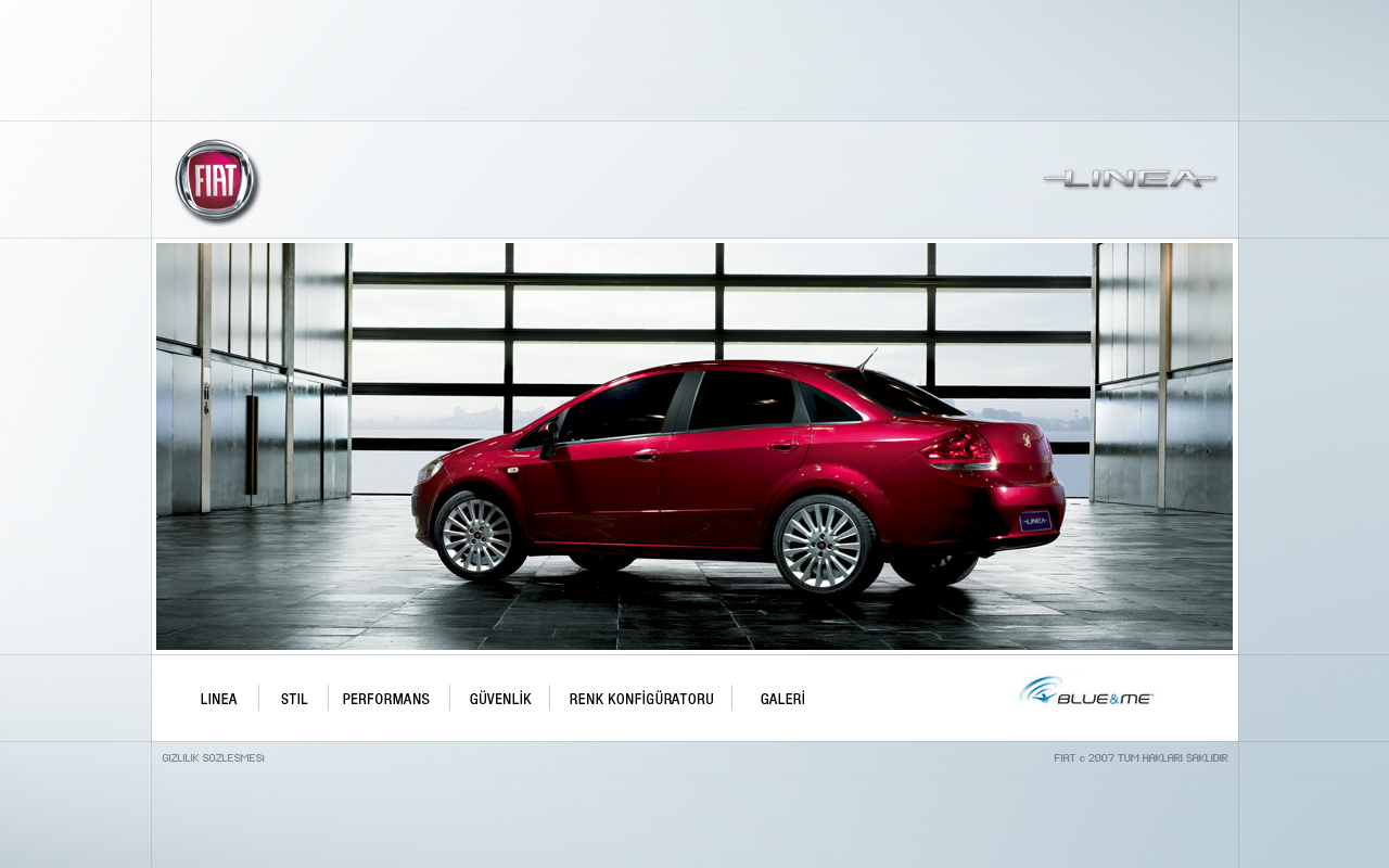 Fiat Linea Microsite