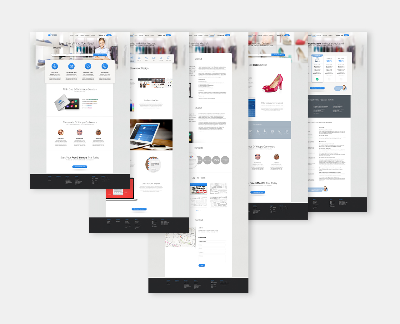 Shopio Pages